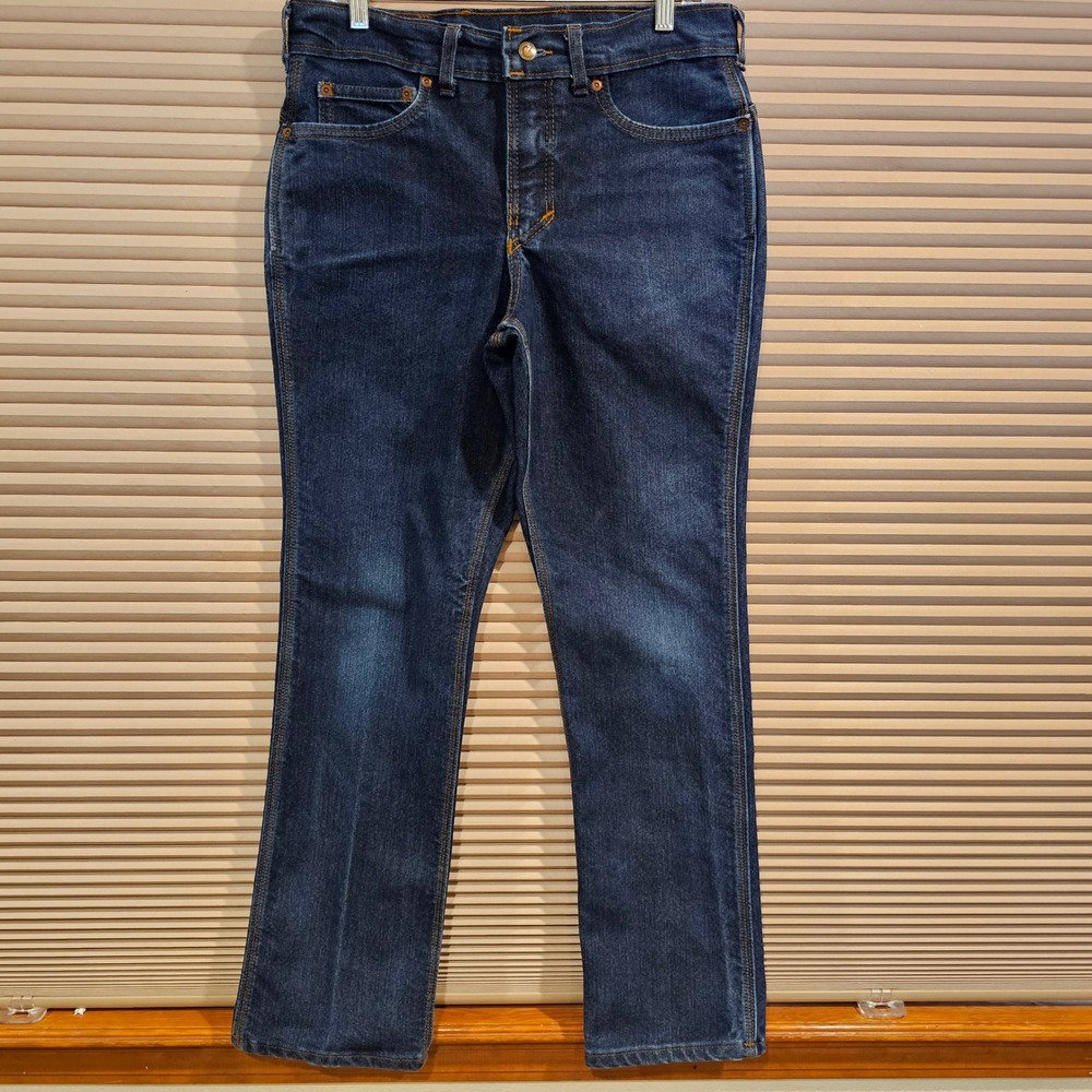 Origin USA Legit Fit Mens Jeans 33x30 Dark Wash Straight Leg Made in USA Denim